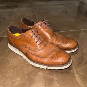 Cole Haan Men's Brown Leather Shoes